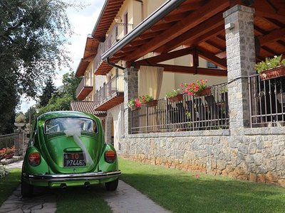 Camera dell'hotel Camoretti