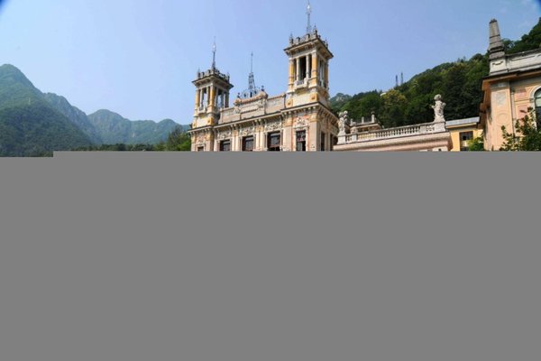 Casinò Municipale di San Pellegrino Terme, facciata Liberty