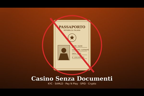 Guida ai casino senza documenti e senza verifica dell'identità
