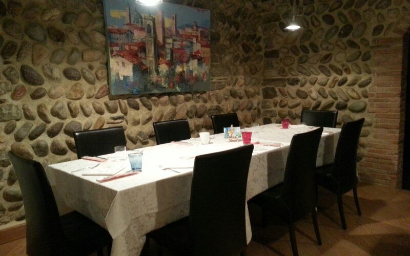 Saletta del 1500, sala storica del Ristorante Pizzeria Fia