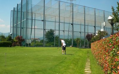 Putting green interno per il gioco corto