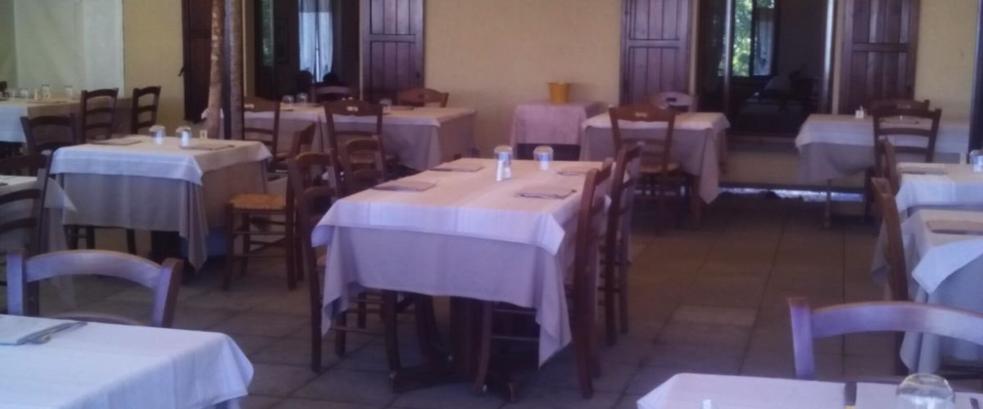 Ristorante La Quarenga, ambiente familiare con terrazzo
