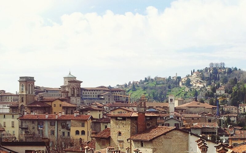 Esterno del Liceo Artistico Manzù di Bergamo