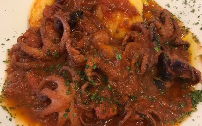 Moscardini alla salentina, piatto di pesce della Palanca