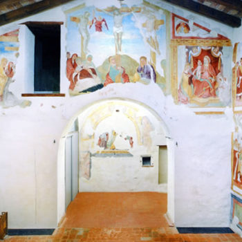 Dettaglio del ciclo delle storie di Santa Caterina d'Alessandria