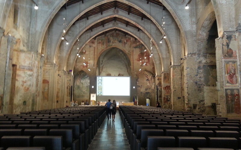 Chiostro rinascimentale di Sant'Agostino, sede del Rettorato UniBG in Città Alta