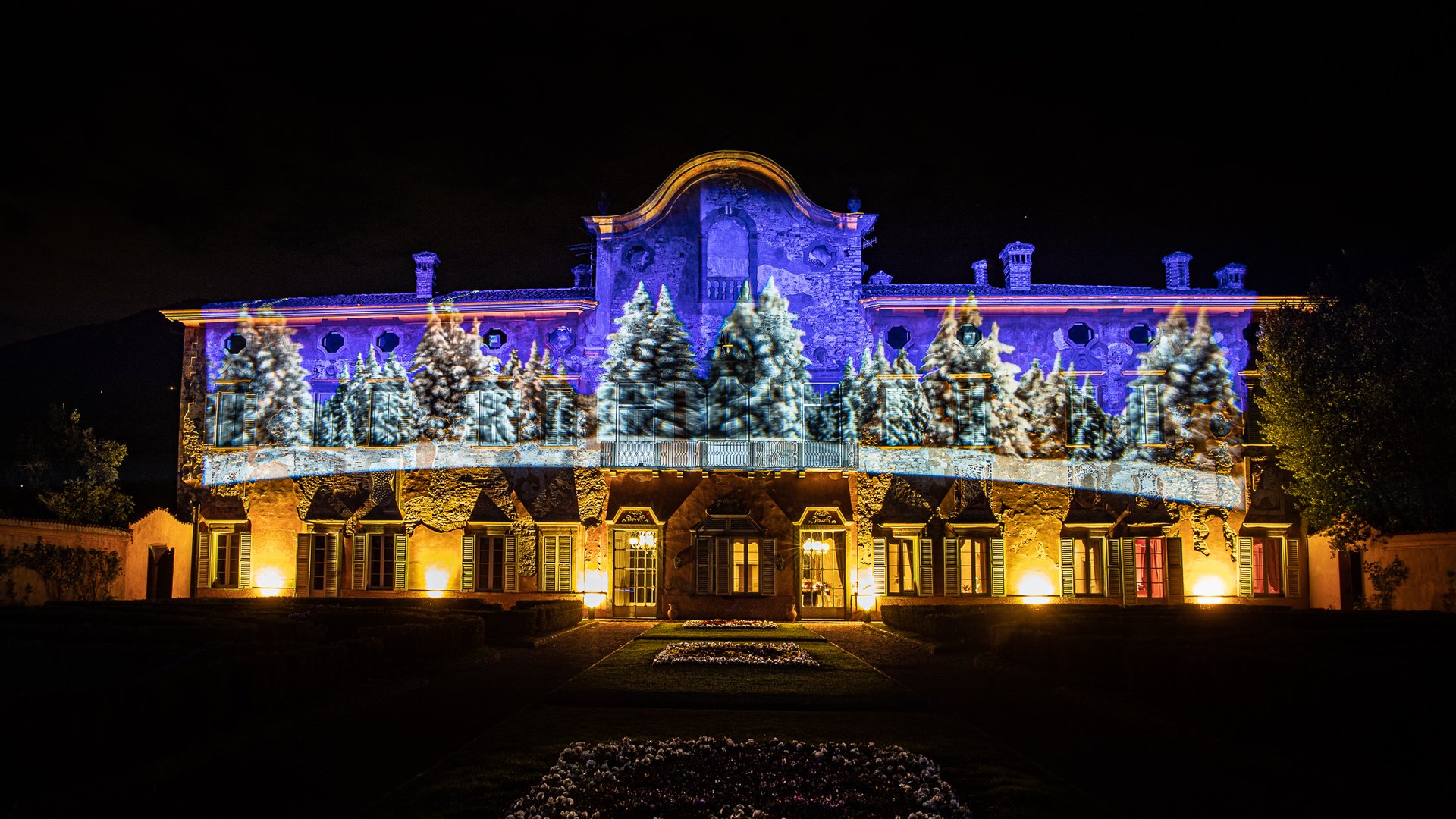 Villa Malliana, location storica con saloni affrescati e giardino
